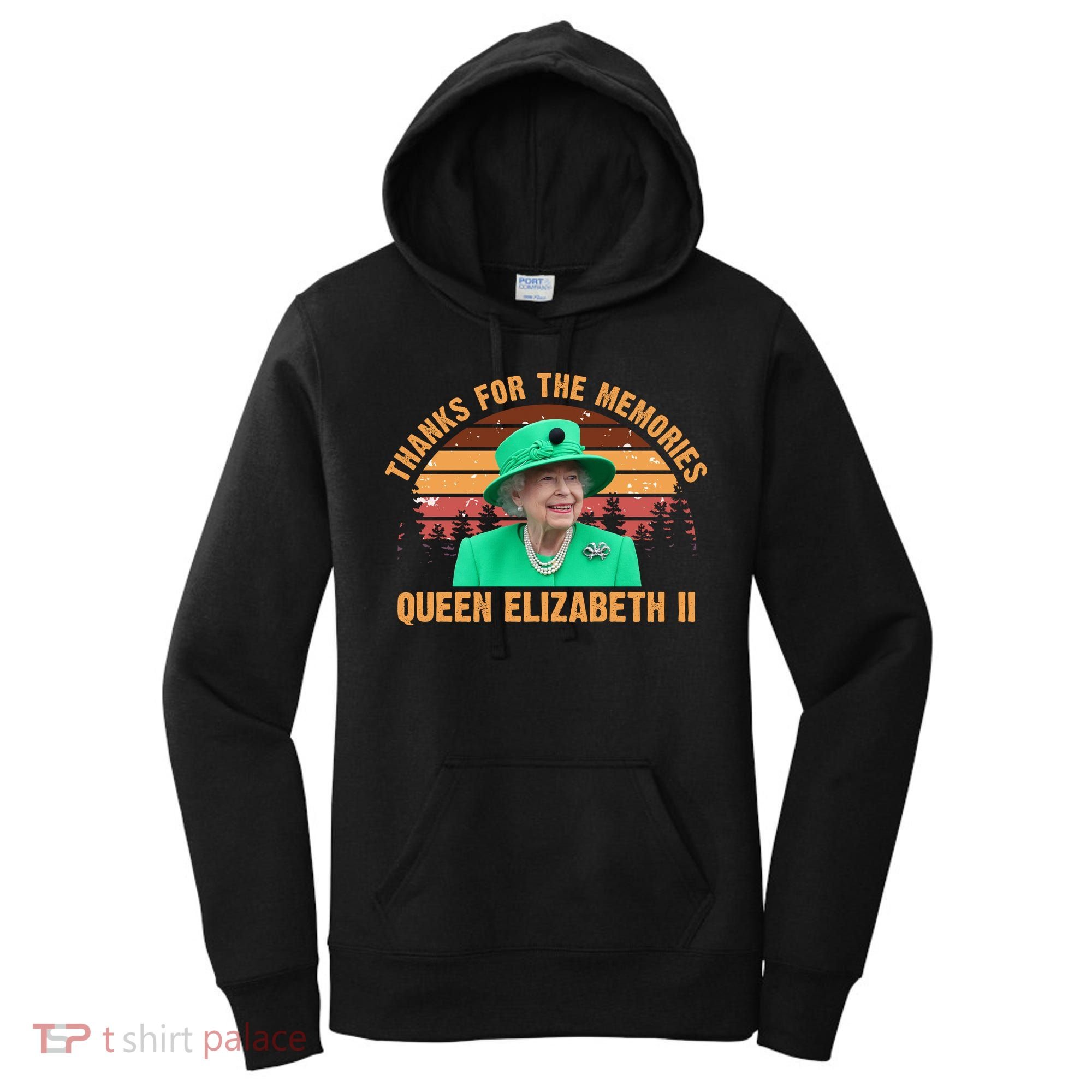 Thanks For The Memories Queen Elizabeth II Women's Hoodie