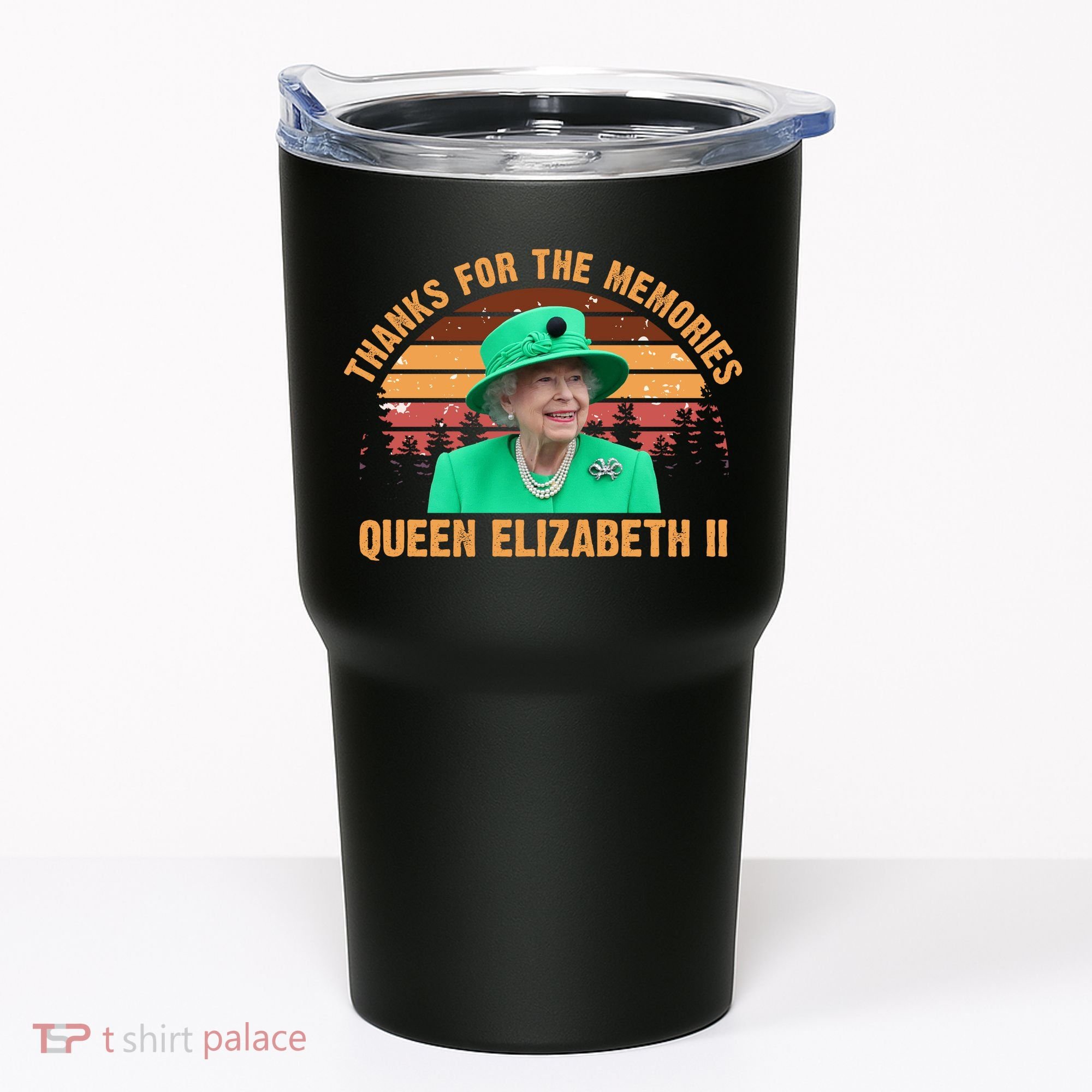 Thanks For The Memories Queen Elizabeth II Tumbler