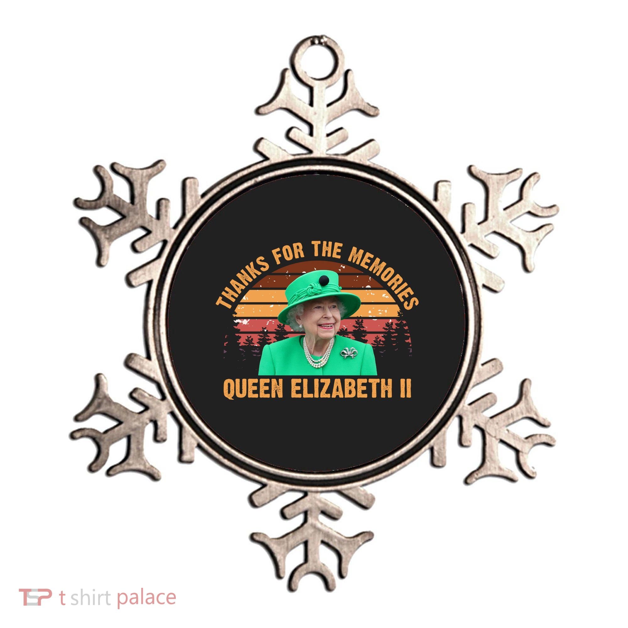 Thanks For The Memories Queen Elizabeth II Ornament