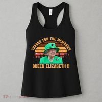 Thanks For The Memories Queen Elizabeth II Women's Tank Top thumb 3