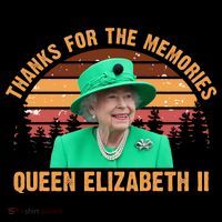 Thanks For The Memories Queen Elizabeth II Women's Tank Top thumb 5