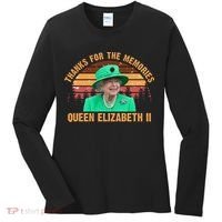 Thanks For The Memories Queen Elizabeth II Women's Long Sleeve Shirt thumb 0