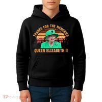 Thanks For The Memories Queen Elizabeth II Kids Hoodie thumb 4