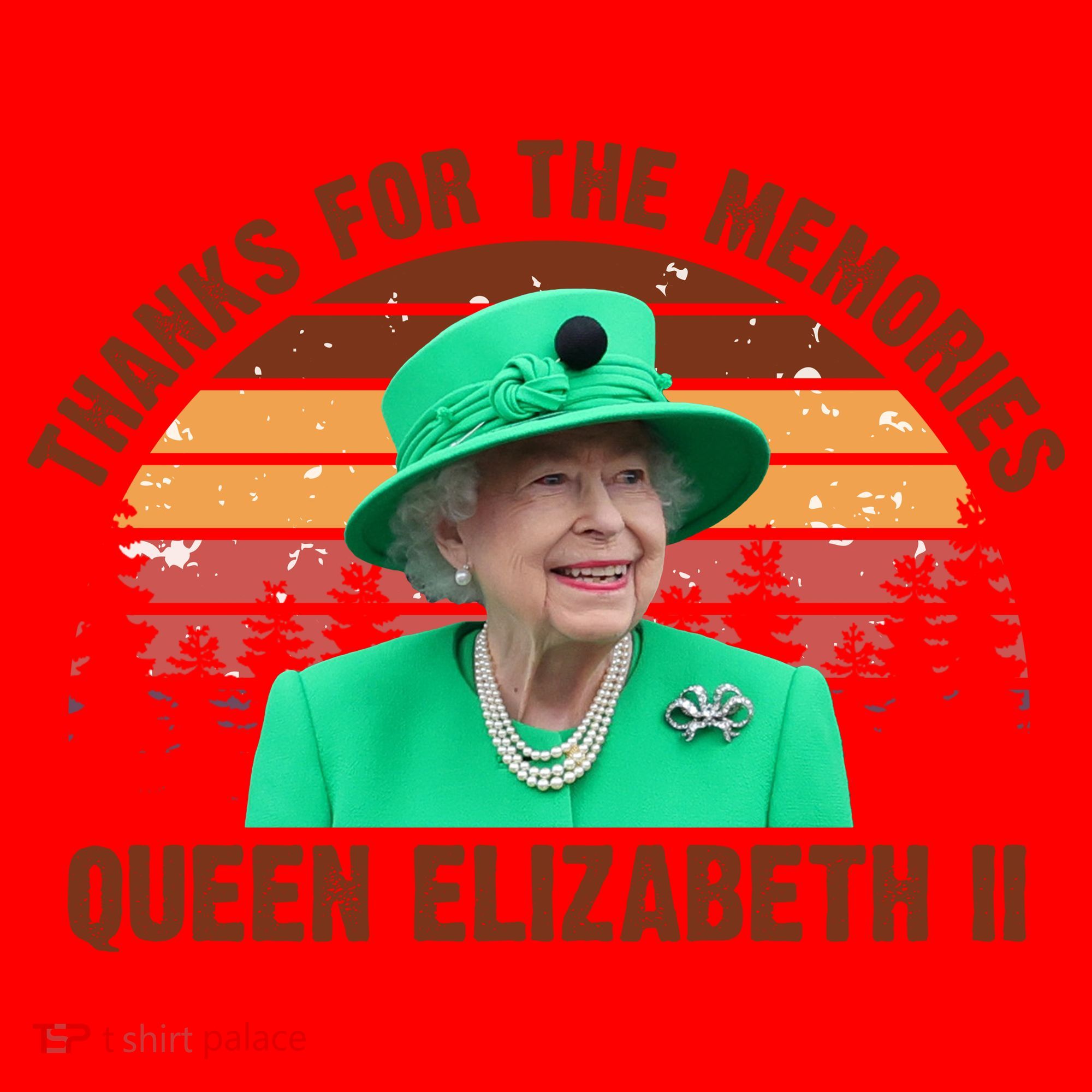 Thanks For The Memories Queen Elizabeth II Santa Hat