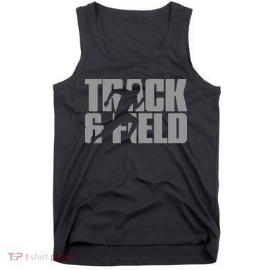 Track Field Themed Design Graphic Track Field Tank Top