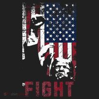 Trump Fight Usa Women's Sweatshirt thumb 2