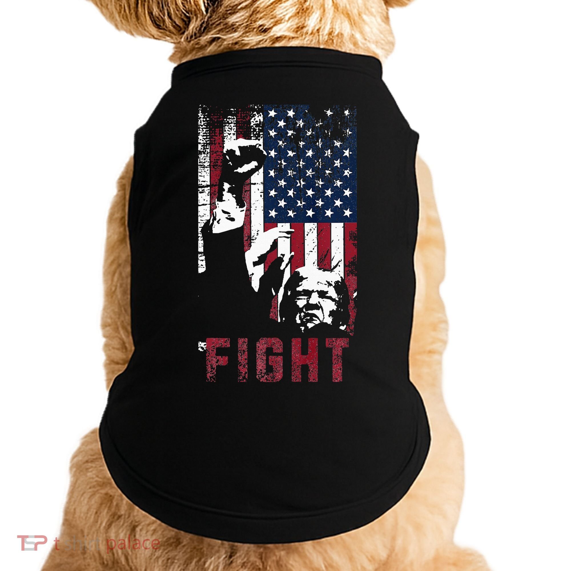 Trump Fight Usa Doggie Tank