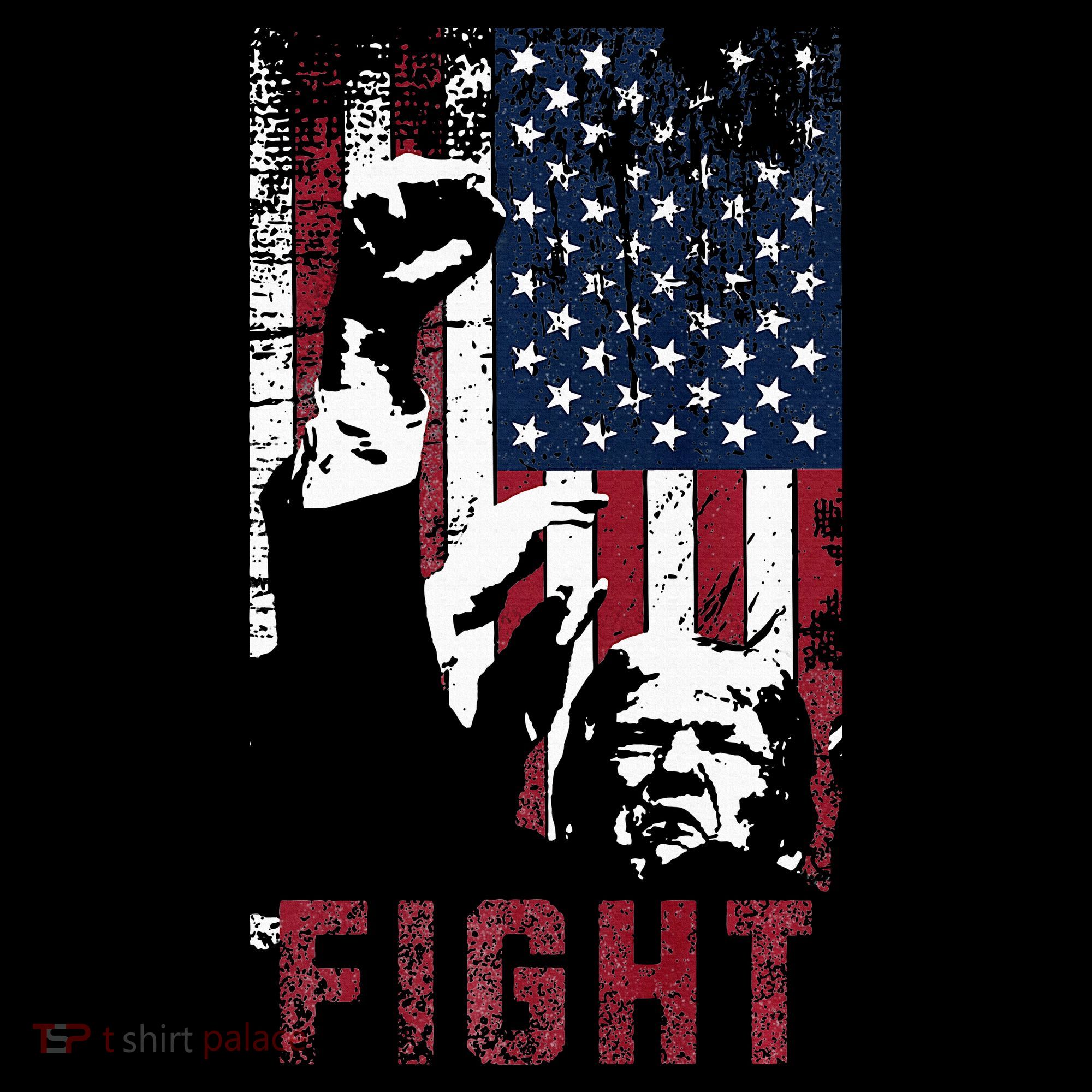 Trump Fight Usa Women's Hoodie