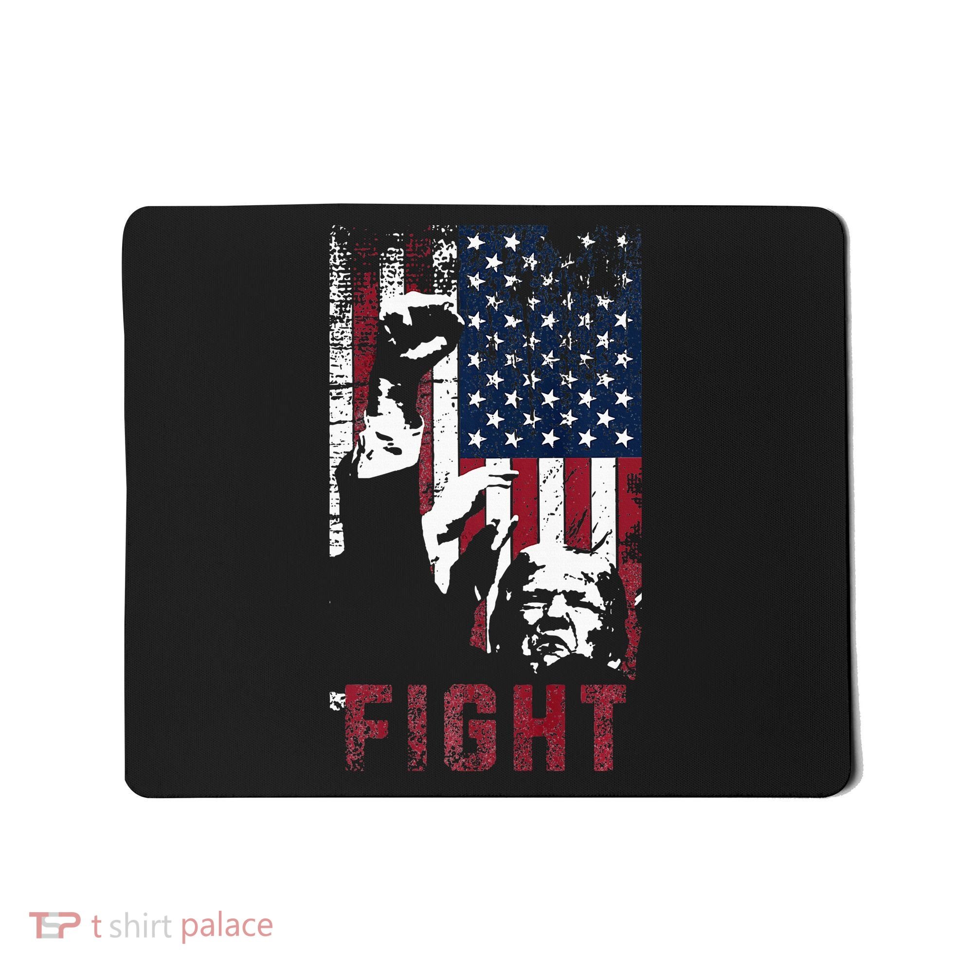 Trump Fight Usa Mousepad