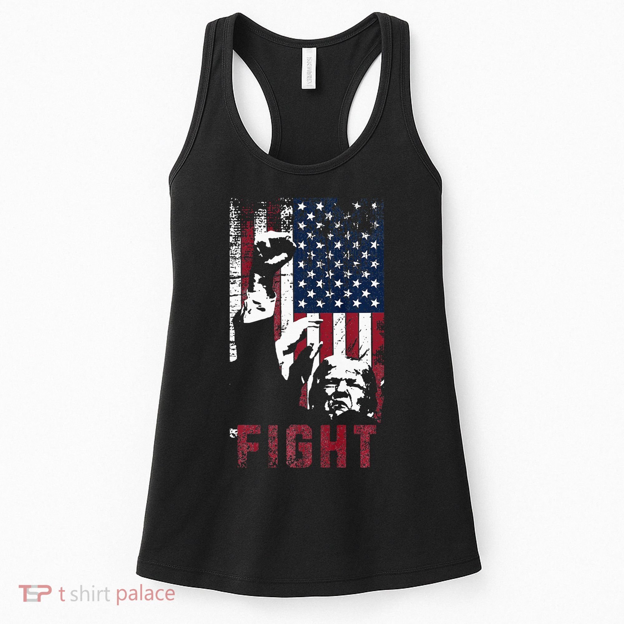 Trump Fight Usa Women's Tank Top