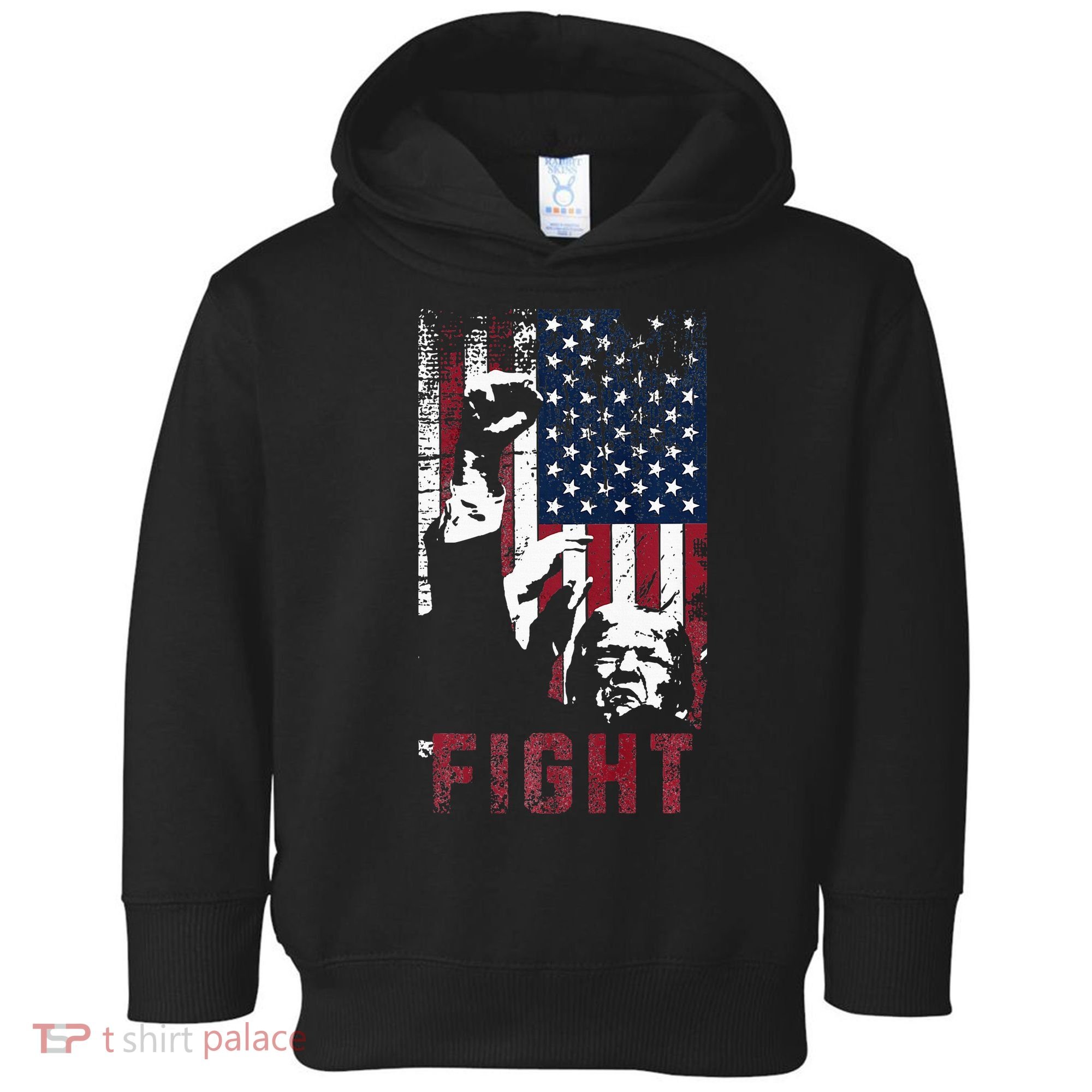 Trump Fight Usa Toddler Hoodie