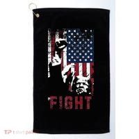 Trump Fight Usa Golf Towel thumb 0