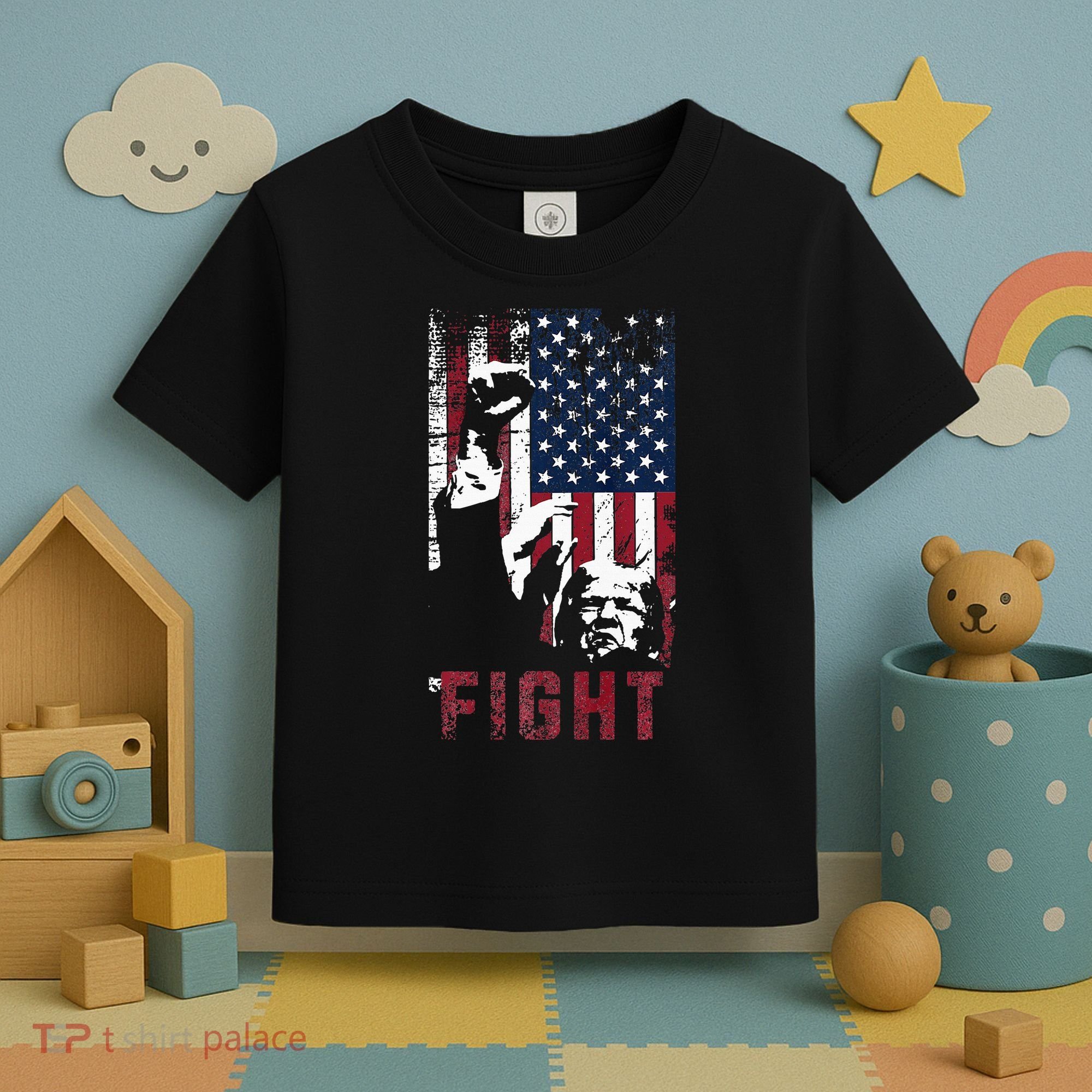 Trump Fight Usa Toddler T-Shirt
