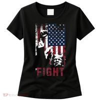 Trump Fight Usa Women's T-Shirt thumb 0