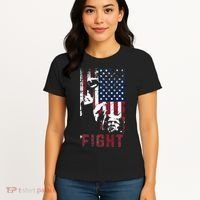 Trump Fight Usa Women's T-Shirt thumb 4