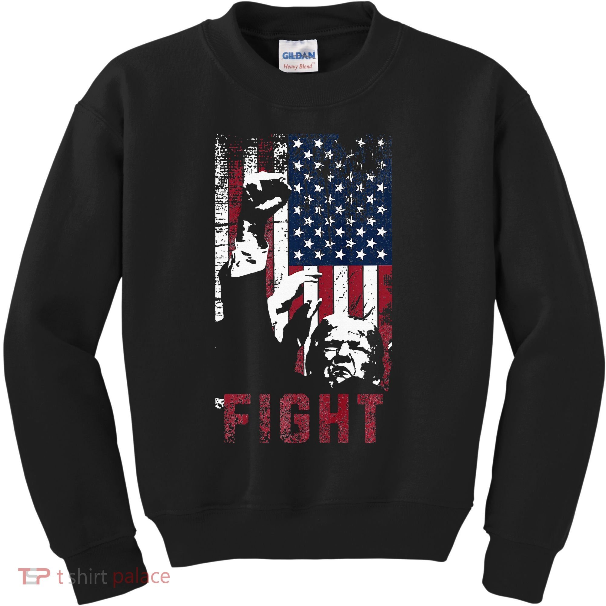 Trump Fight Usa Kids Sweatshirt