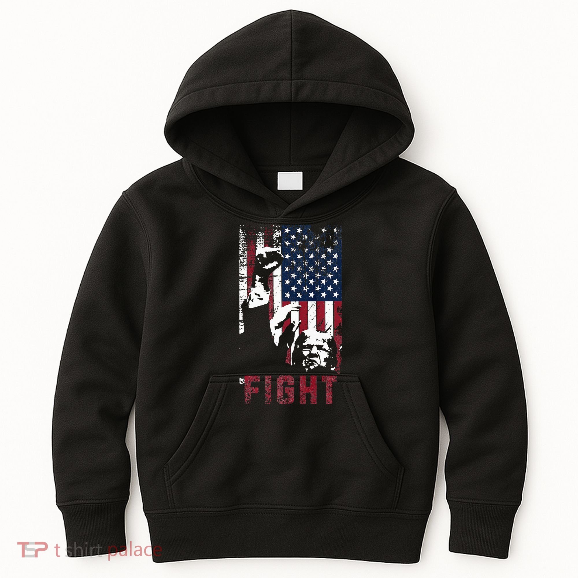 Trump Fight Usa Kids Hoodie