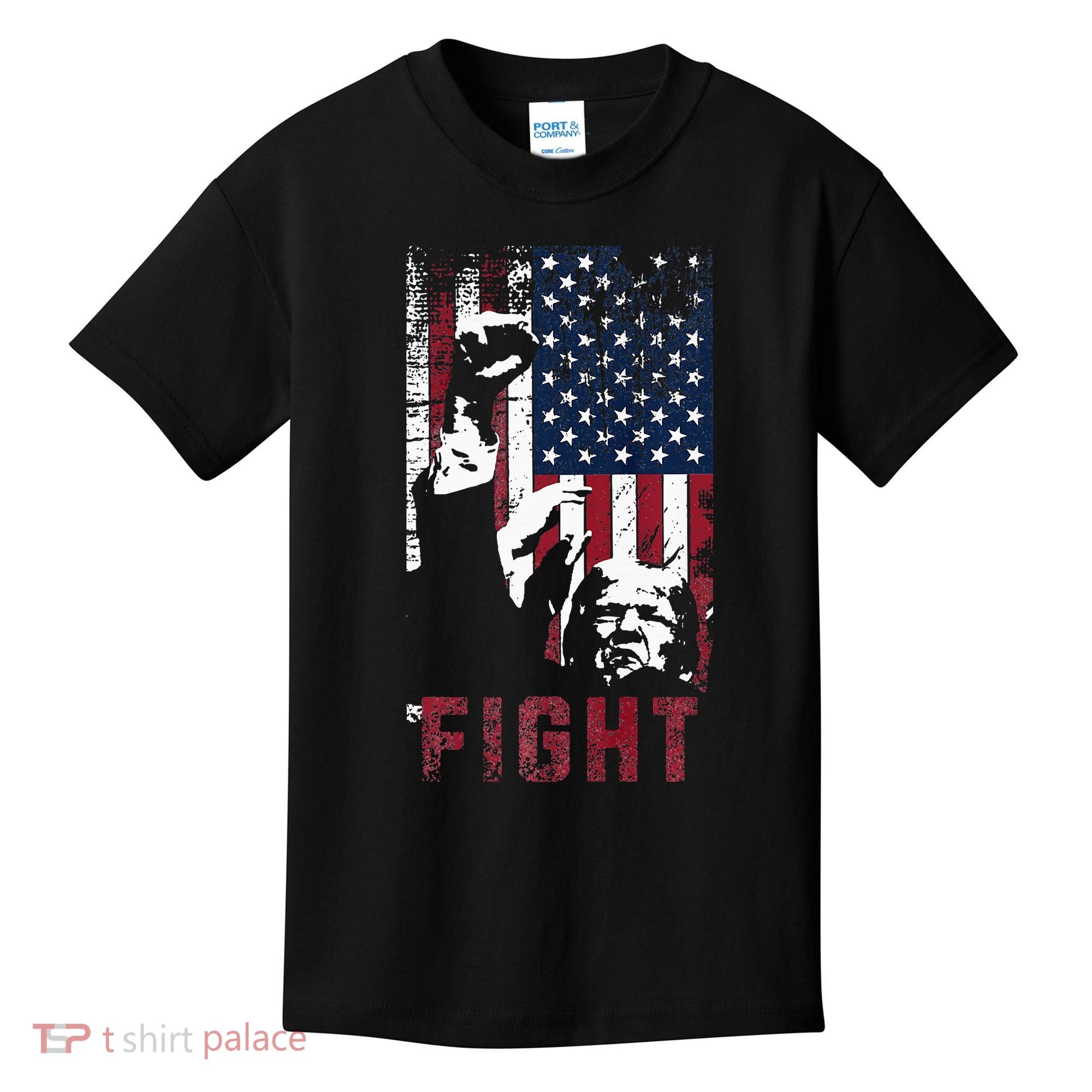 Trump Fight Usa Kids T-Shirt