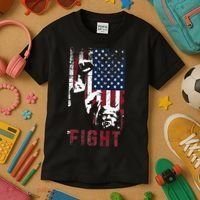 Trump Fight Usa Kids T-Shirt thumb 3