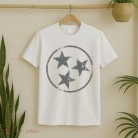 Tennessee Flag Vintage Grunge Distressed Graphic T-Shirt thumb 2