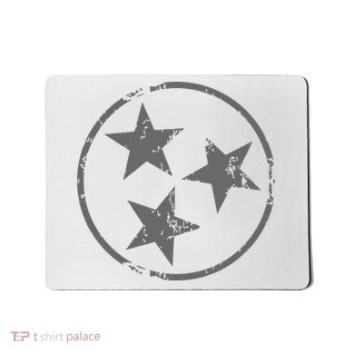 Tennessee Flag Vintage Grunge Distressed Graphic Mousepad