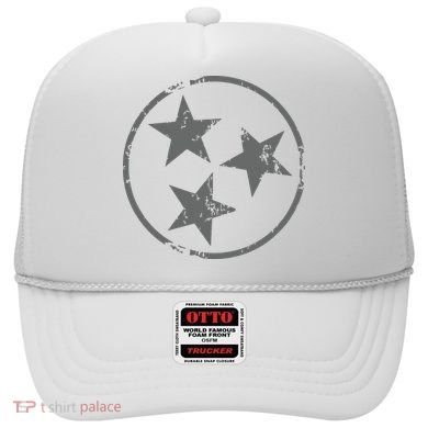 Tennessee Flag Vintage Grunge Distressed Graphic Hat