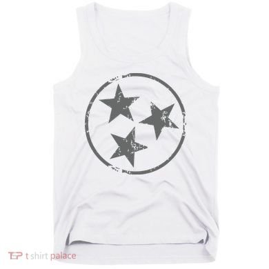 Tennessee Flag Vintage Grunge Distressed Graphic Tank Top