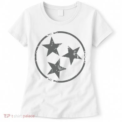 Tennessee Flag Vintage Grunge Distressed Graphic Women's T-Shirt