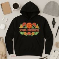 Traditional Floral Viva Mexico Hoodie thumb 3