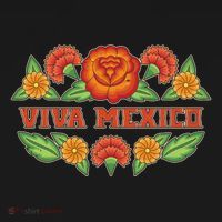 Traditional Floral Viva Mexico Sweatshirt thumb 3