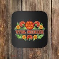Traditional Floral Viva Mexico Coaster thumb 0