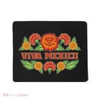 Traditional Floral Viva Mexico Mousepad thumb 0