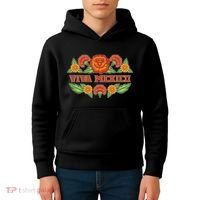Traditional Floral Viva Mexico Kids Hoodie thumb 4