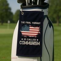 The Final Variant Is Called Communism Golf Towel thumb 2