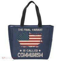 The Final Variant Is Called Communism Tote Bag thumb 0