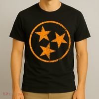 Tennessee Flag Vintage Grunge Distressed Graphic T-Shirt thumb 3