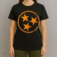 Tennessee Flag Vintage Grunge Distressed Graphic T-Shirt thumb 4