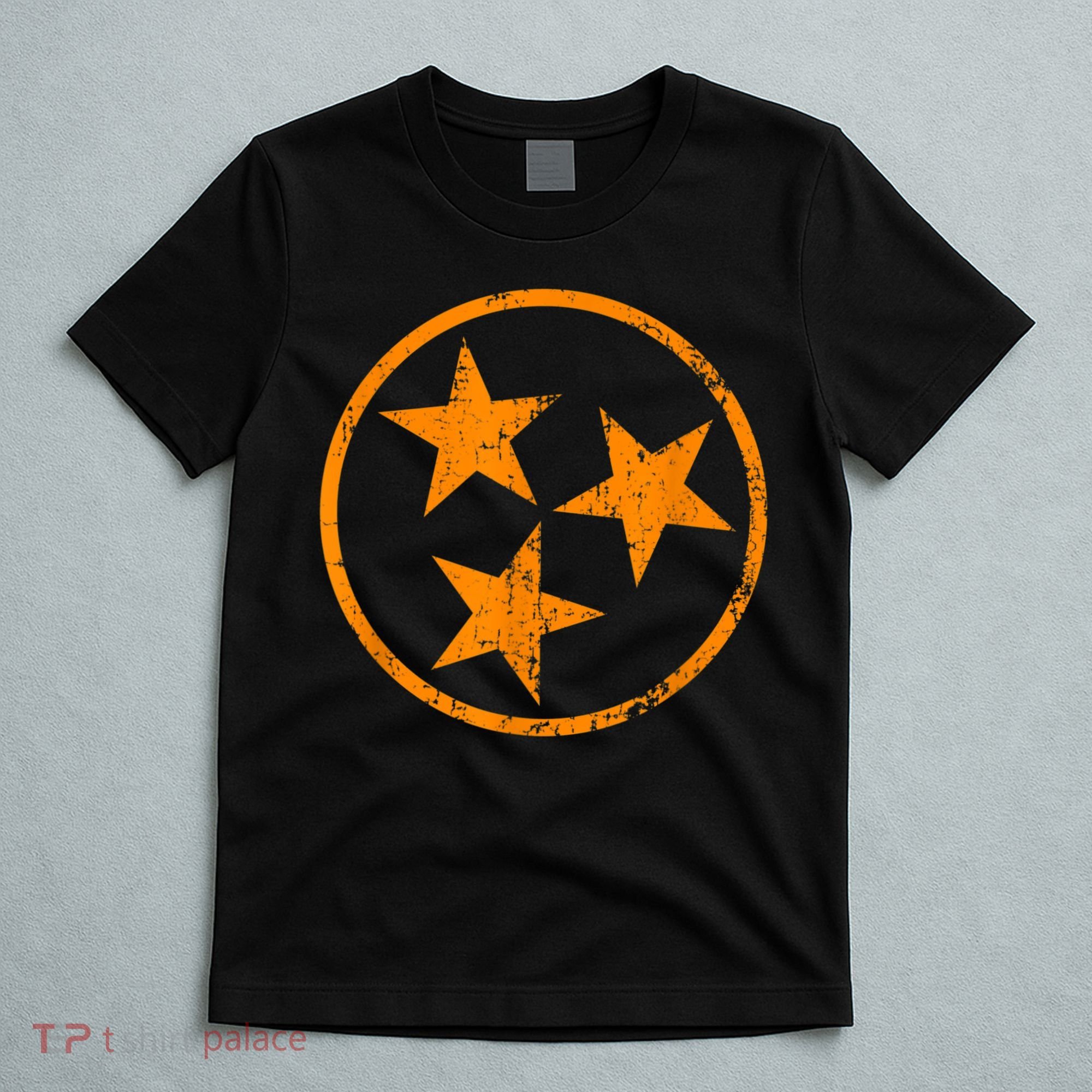 Tennessee Flag Vintage Grunge Distressed Graphic T-Shirt