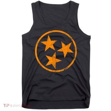 Tennessee Flag Vintage Grunge Distressed Graphic Tank Top