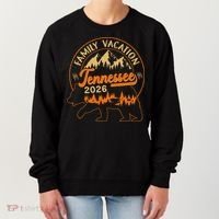 Tennessee Family Vacation 2026 Wilderness Bear Women's Sweatshirt thumb 0