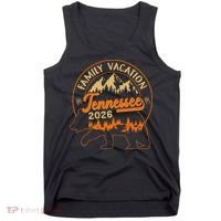 Tennessee Family Vacation 2026 Wilderness Bear Tank Top thumb 0
