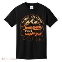 Tennessee Family Vacation 2026 Wilderness Bear Kids T-Shirt thumb 0