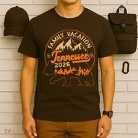 Tennessee Family Vacation 2026 Wilderness Bear T-Shirt thumb 6
