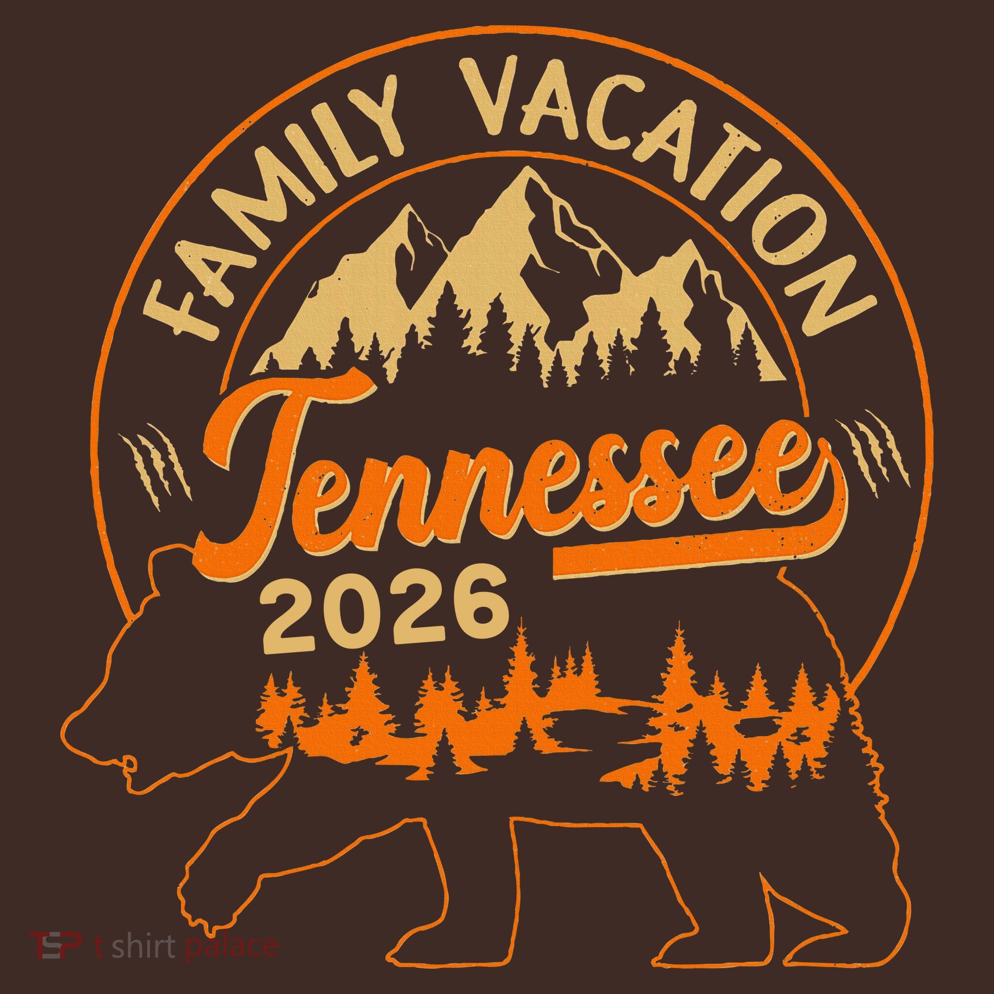Tennessee Family Vacation 2026 Wilderness Bear Beanie