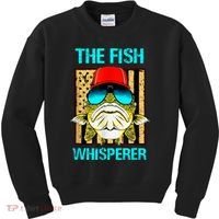 The F.I.S.H Whisperer Funny Fish Kids Sweatshirt thumb 0
