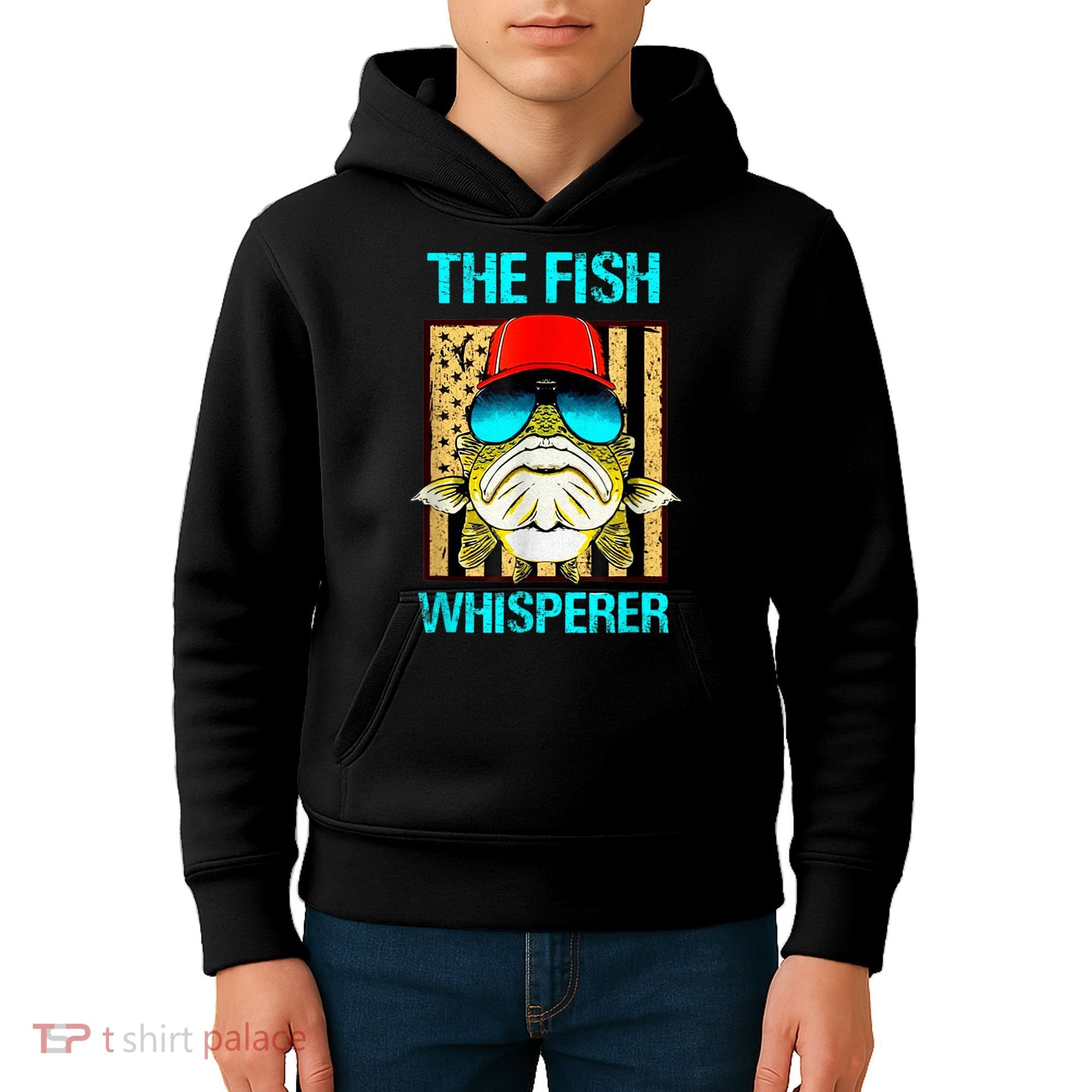 The F.I.S.H Whisperer Funny Fish Kids Hoodie