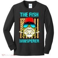 The F.I.S.H Whisperer Funny Fish Kids Long Sleeve Shirt thumb 0
