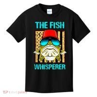 The F.I.S.H Whisperer Funny Fish Kids T-Shirt thumb 0