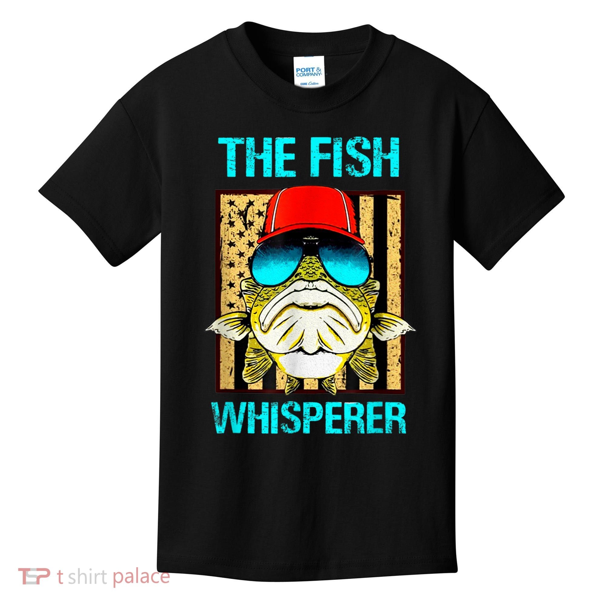 The F.I.S.H Whisperer Funny Fish Kids T-Shirt