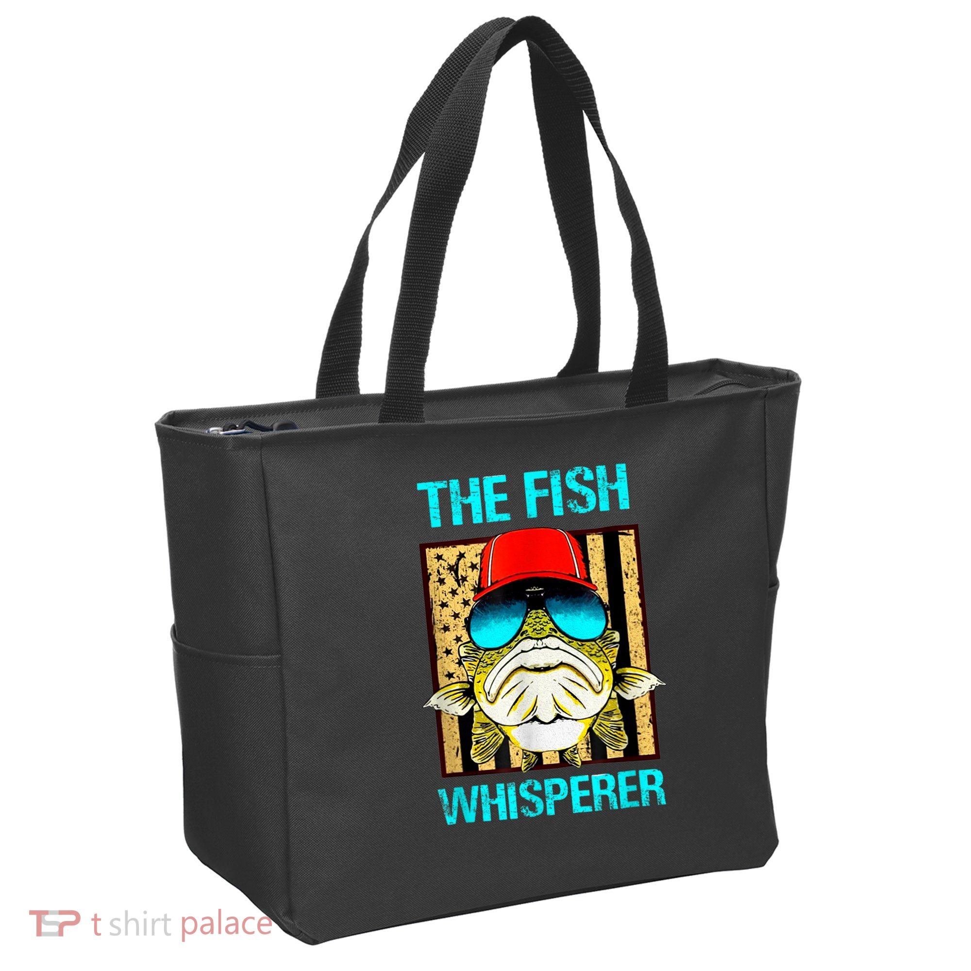 The F.I.S.H Whisperer Funny Fish Tote Bag